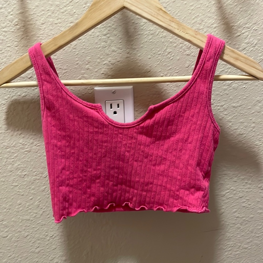 hot pink top